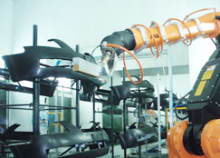 汽車(chē)配件噴涂生產(chǎn)線解決方案